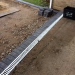 Adding drainage to a driveway